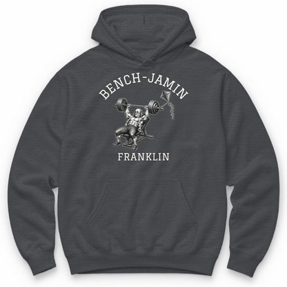 Bench-jamin Franklin Hoodie - Charcoal