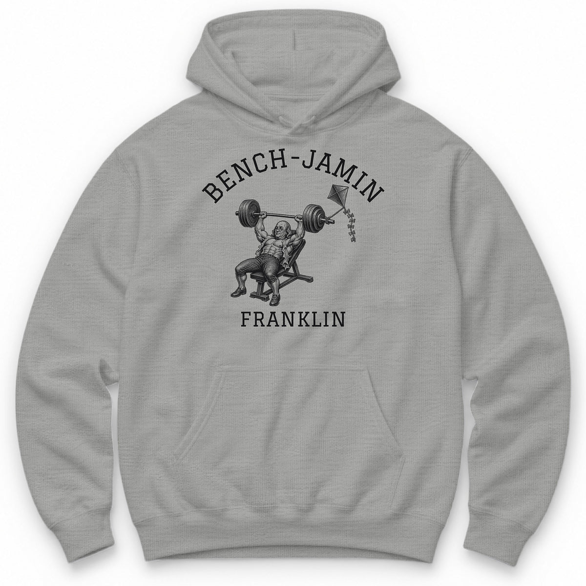 Bench-jamin Franklin Hoodie - Sport Grey