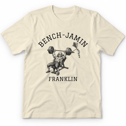 Bench-jamin Franklin Premium Tee - Natural