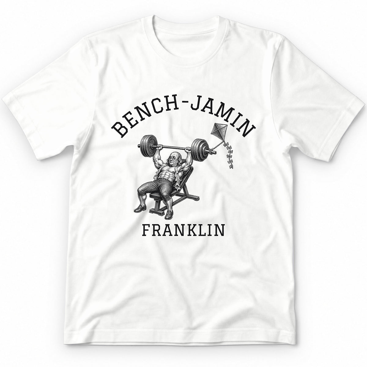 Bench-jamin Franklin Premium Tee - White