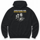 Four Score And Seven Beers Ago Hoodie - Black