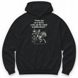 Some Guy On A Horse Woke Up The Whole Neighborhood – Lexington, 1775 Funny History Hoodie - Black