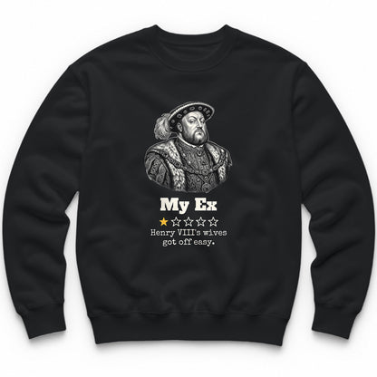 My Marriages One Star Review Crewneck - Black