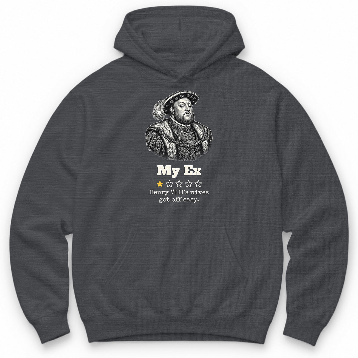 My Marriages One Star Review Hoodie - Charcoal
