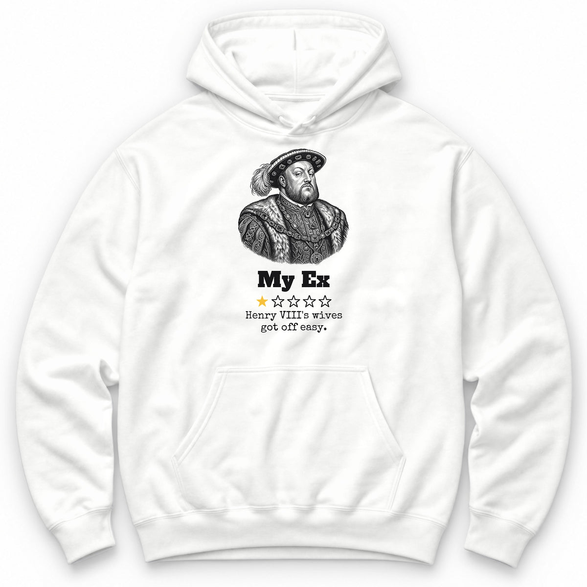 My Marriages One Star Review Hoodie - White