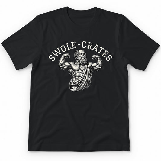 Swole-crates T-Shirt - Black