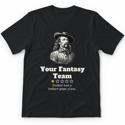 Your Fantasy Team One Star Review Premium Tee - Black