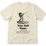 Your Golf Game One Star Review Premium Tee - Natural
